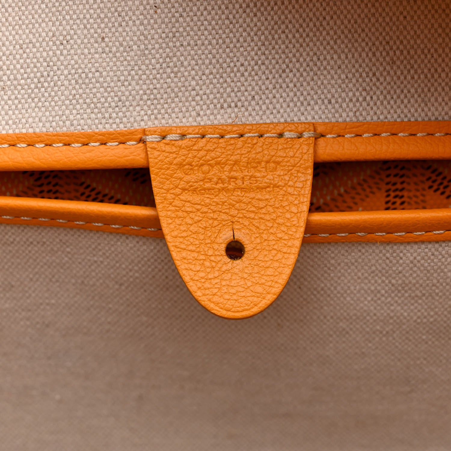 Goyard Goyardine Artois MM Yellow 6 of 19