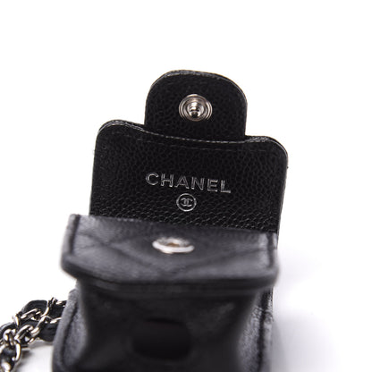 Chanel Caviar Quilted Airpods Case Black 5 of 8