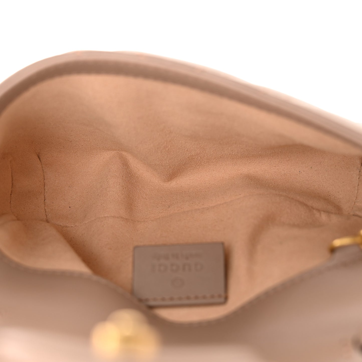 Calfskin Matelasse Super Mini GG Marmont Shoulder Bag Porcelain Rose