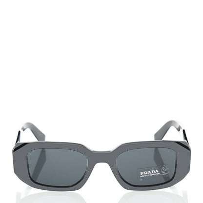 Prada Acetate Symbole Sunglasses SPR 17W Dark Grey 2 of 8