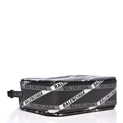 Balenciaga Coated Canvas Losange Monogram XS Camera Bag Black Grey 3 of 8