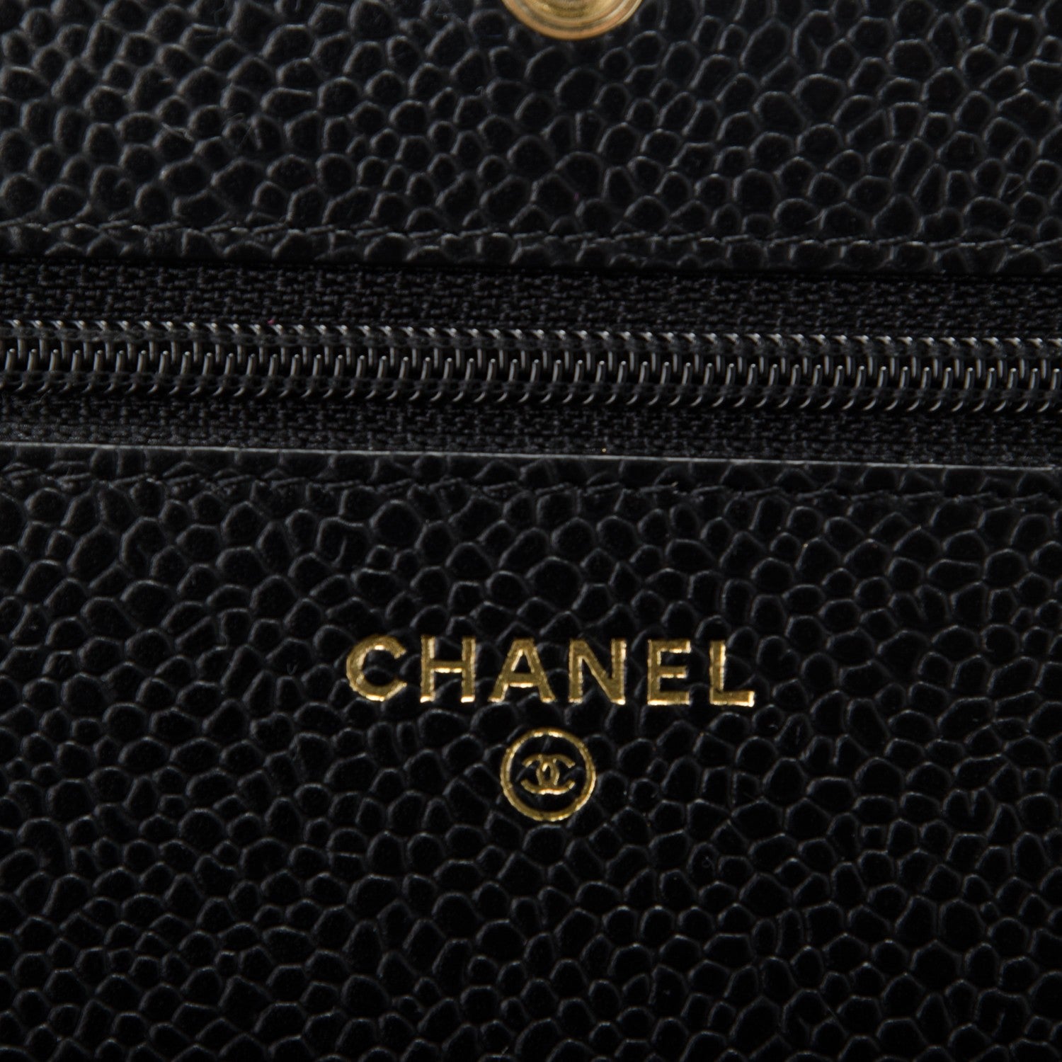 Chanel Caviar Quilted Wallet On Chain WOC Black 6 of 8