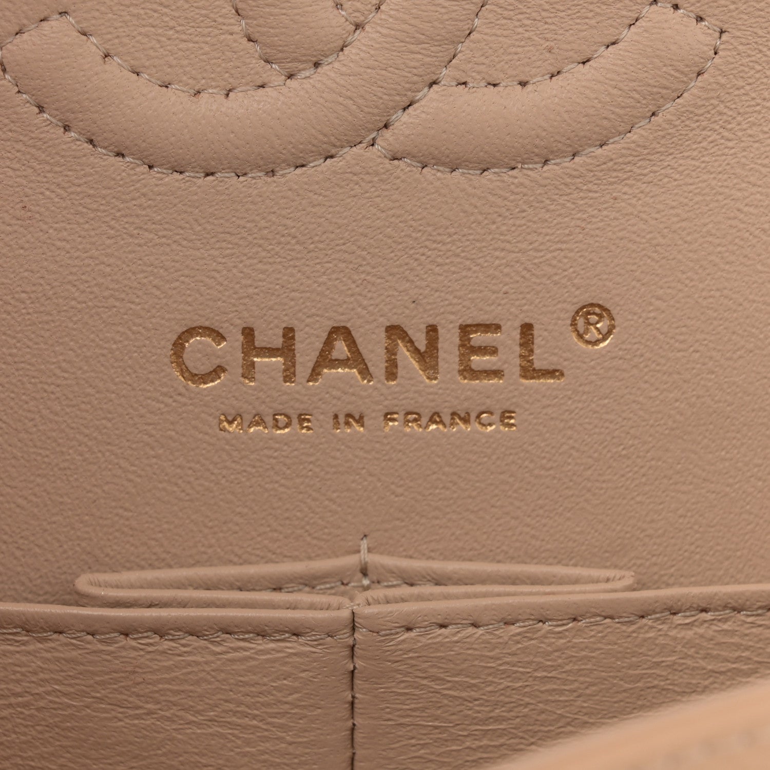 Chanel Caviar Quilted Small Double Flap Beige 6 of 13