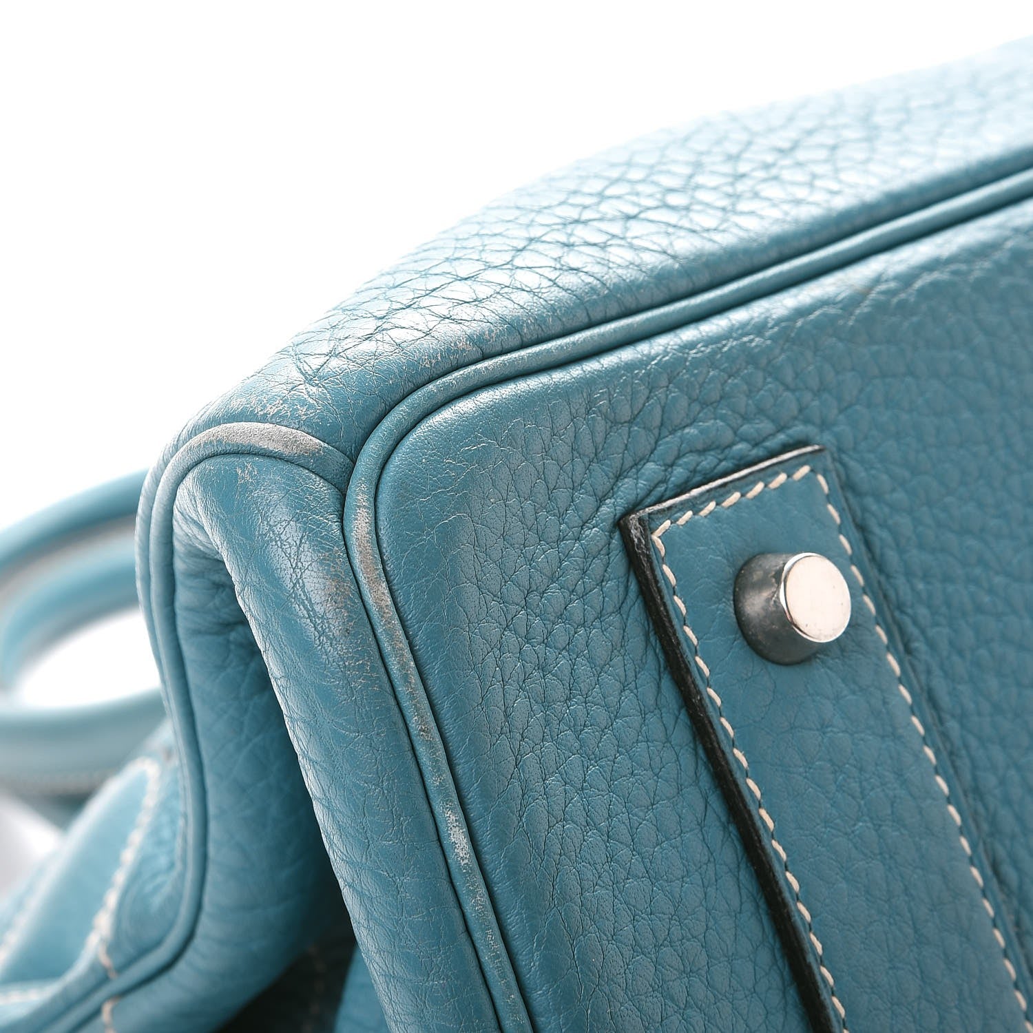 Hermes Taurillon Clemence JPG Birkin 42 Blue Jean 20 of 21