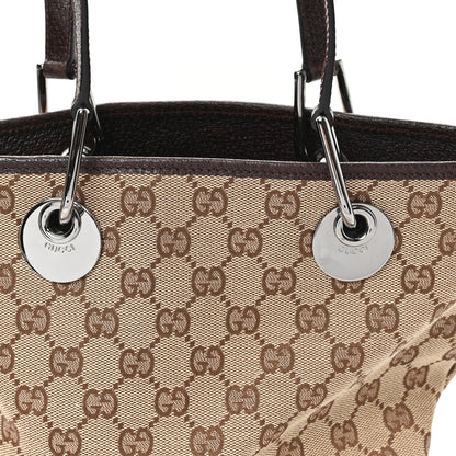 Gucci Monogram Small Eclipse Tote Brown 7 of 9