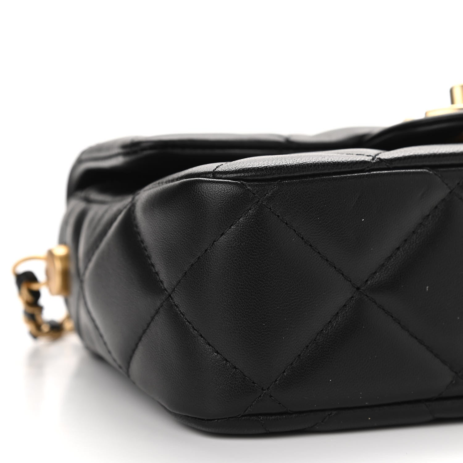 Chanel Lambskin Quilted Mini My Perfect Flap Black 10 of 12