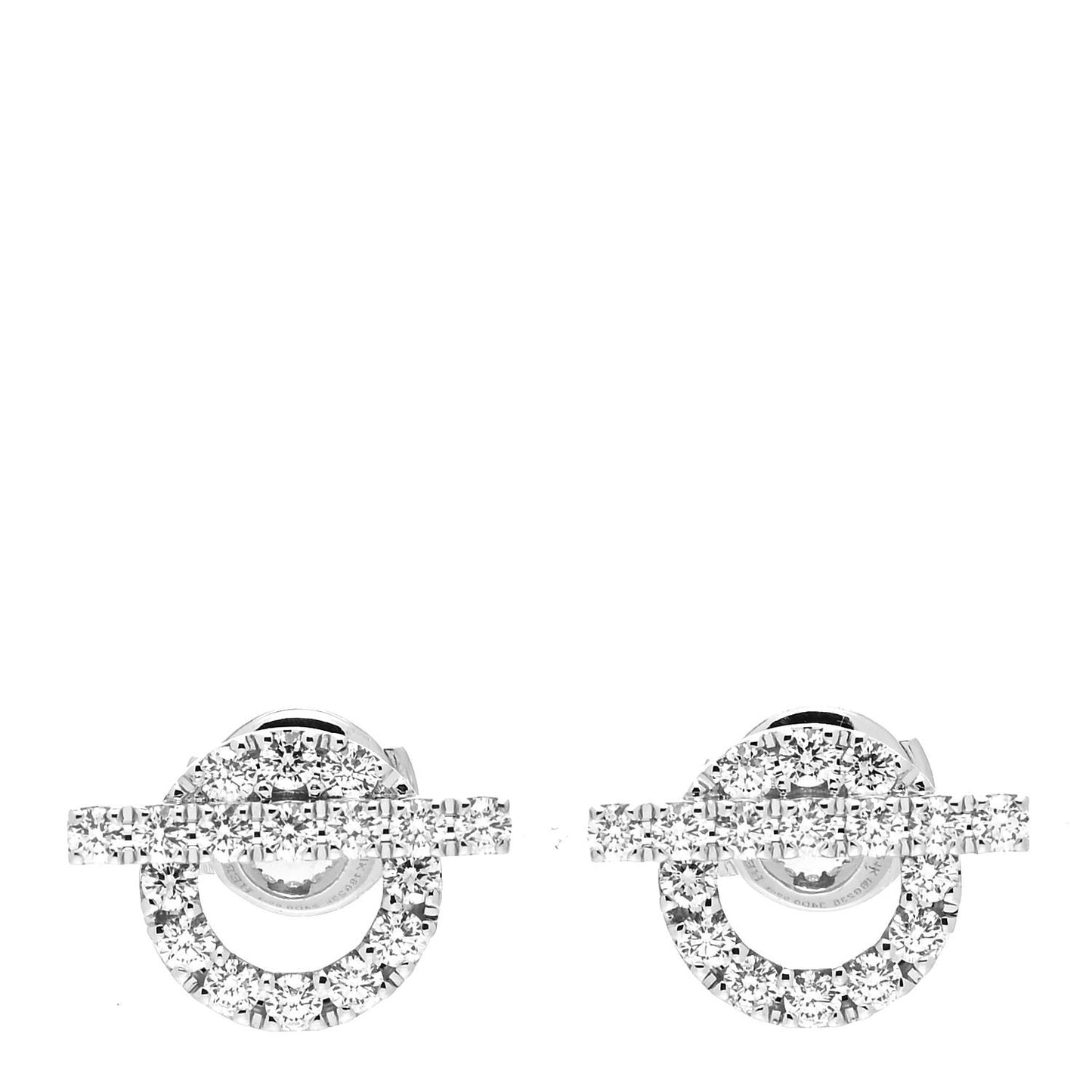 18K White Gold Diamond Finesse Earrings