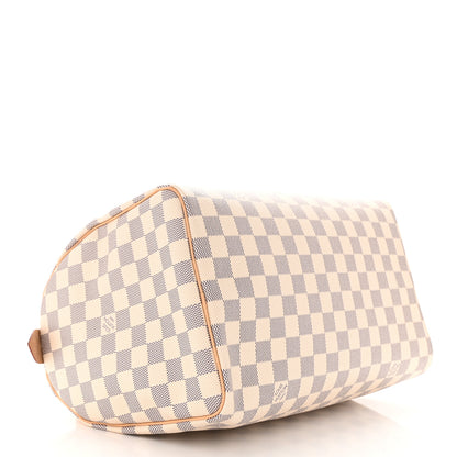 Louis Vuitton Damier Azur Speedy 30 4 of 10