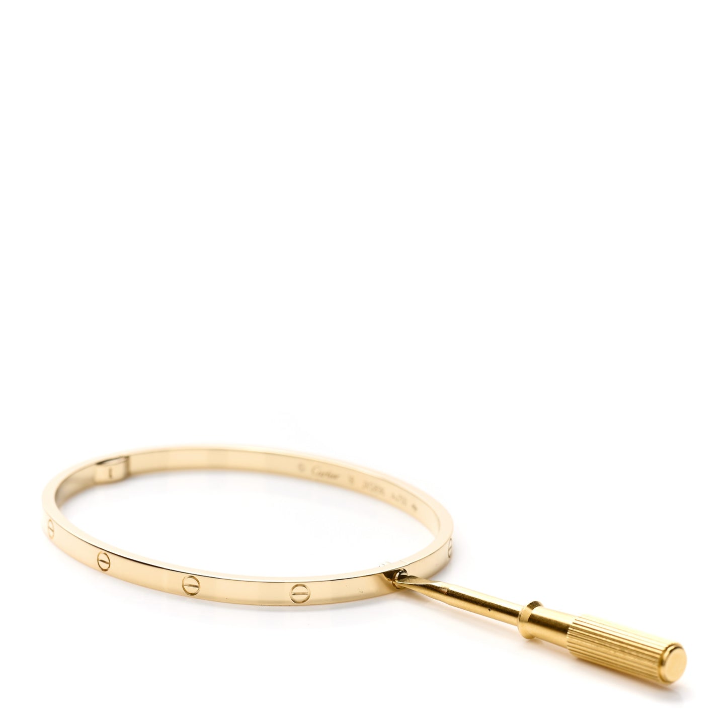 18K Yellow Gold Small LOVE Bracelet 18
