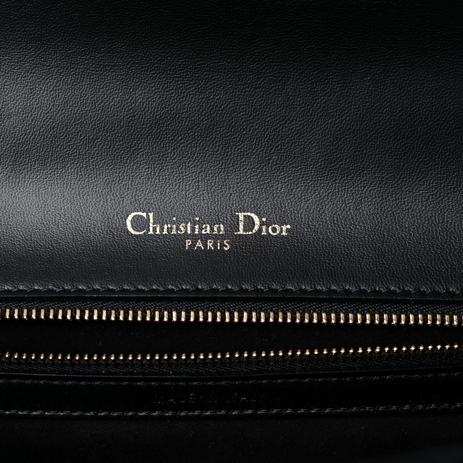 Christian Dior Lambskin Studded Medium Diorama Flap Bag Black 6 of 17