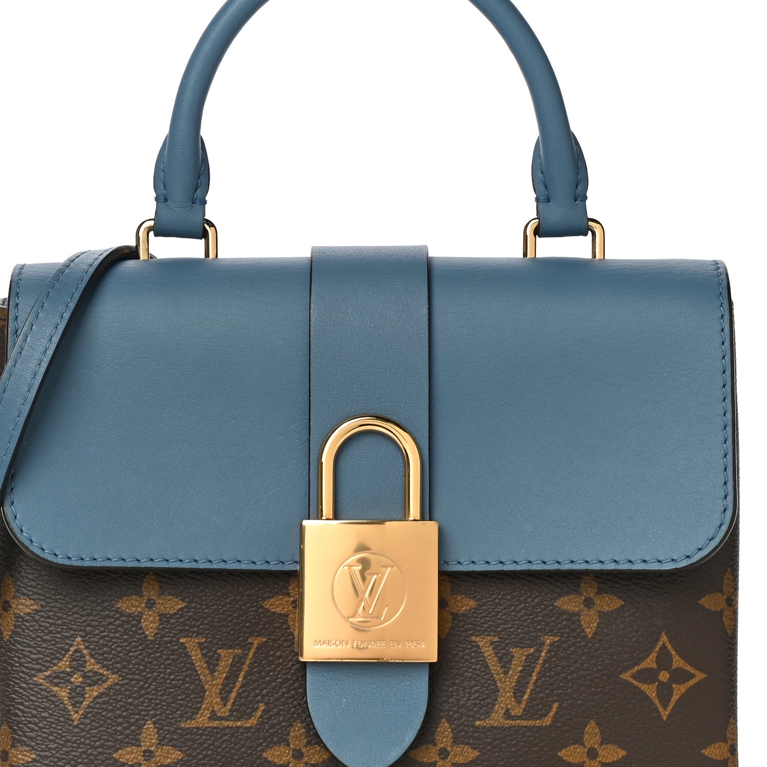 Louis Vuitton Monogram Locky BB Blue Jean 8 of 11