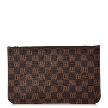 Louis Vuitton Damier Ebene Neverfull MM GM Pochette 1 of 10