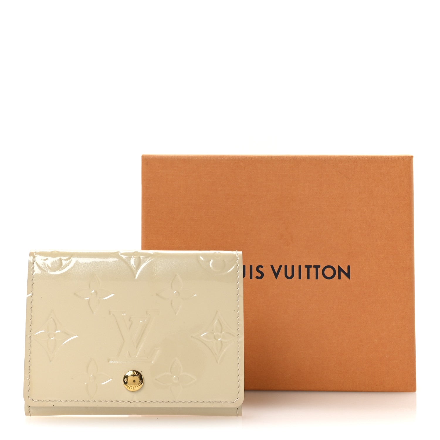Louis Vuitton Vernis Business Card Holder Dune Dune 7 of 8