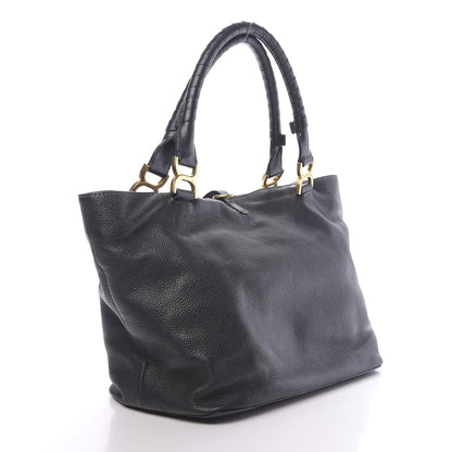 Chloe Calfskin Large New Marcie Tote Black 3 of 12