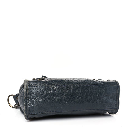 Balenciaga Agneau Classic Hardware Mini City Anthracite 4 of 9