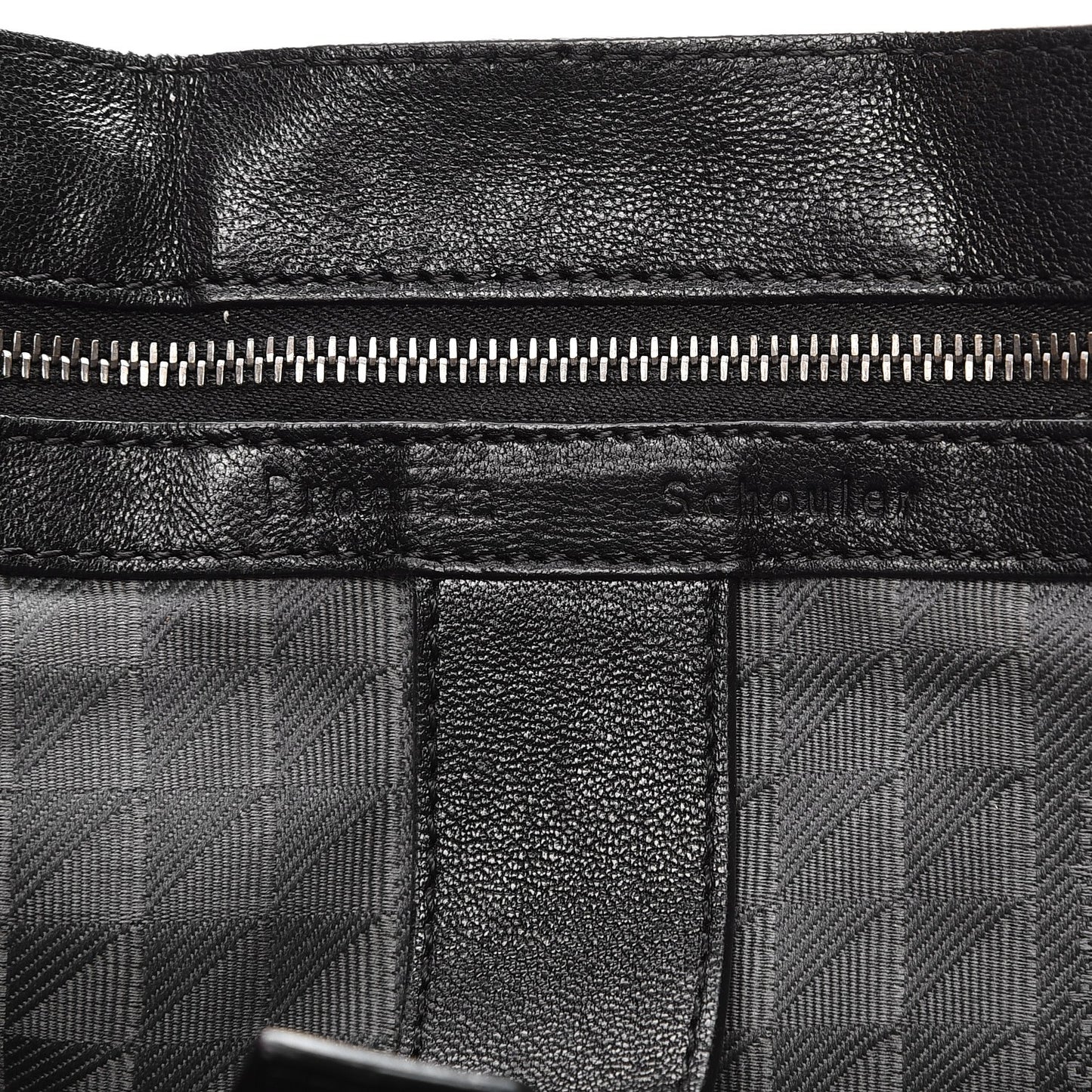 Lambskin Large PS1 Satchel Black