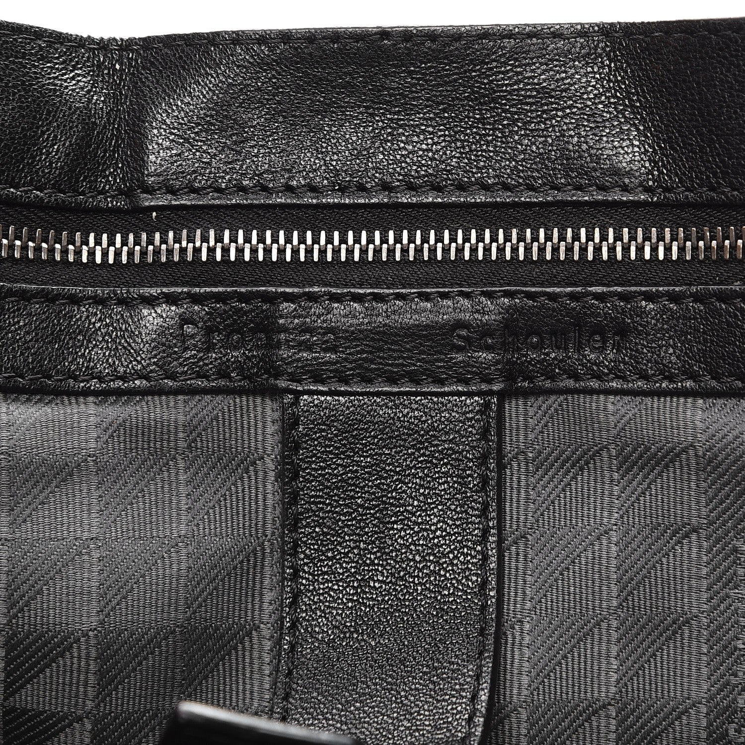 Proenza Schouler Lambskin Large PS1 Satchel Black 7 of 11