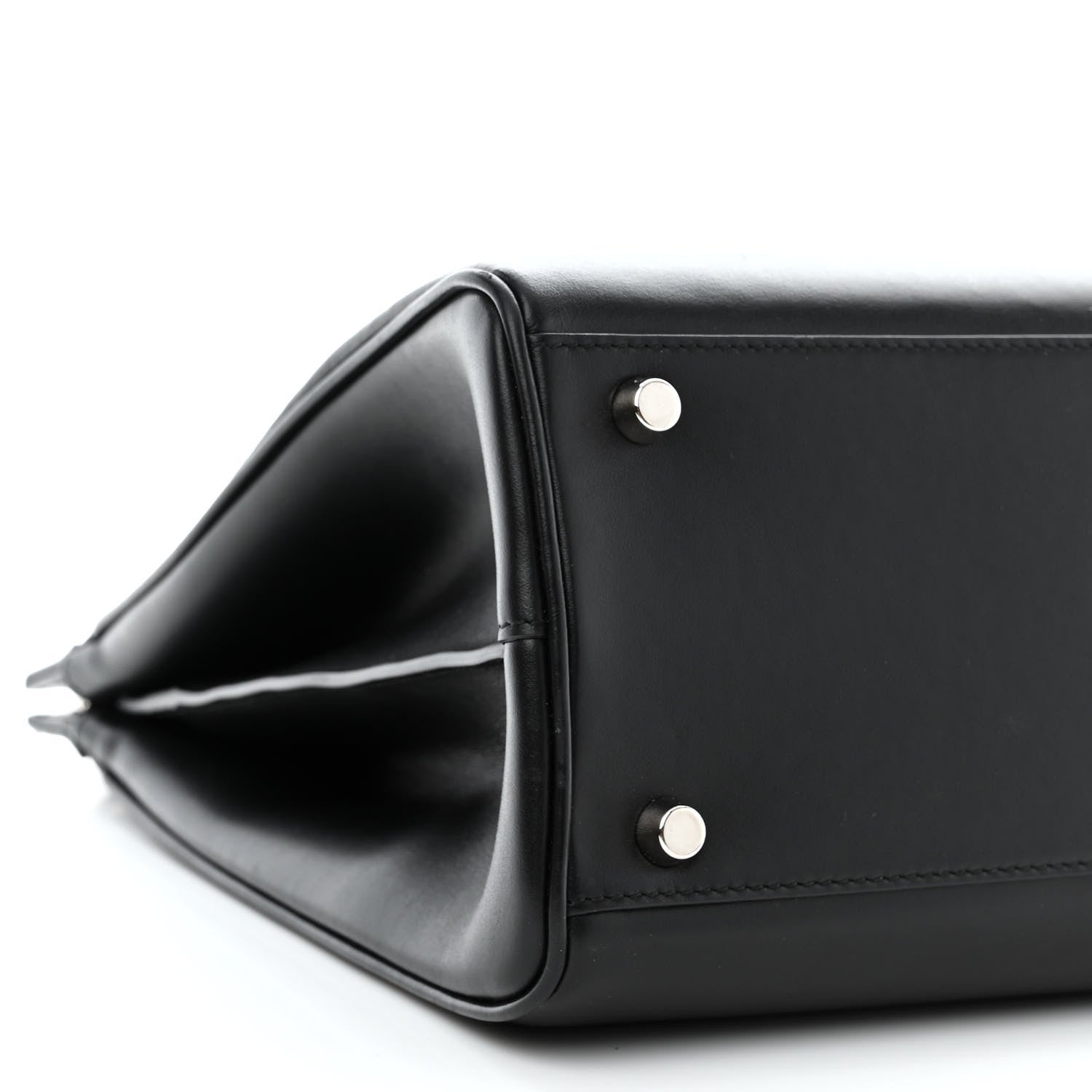Gucci Smooth Calfskin Medium Zumi Top Handle Bag Black 9 of 10