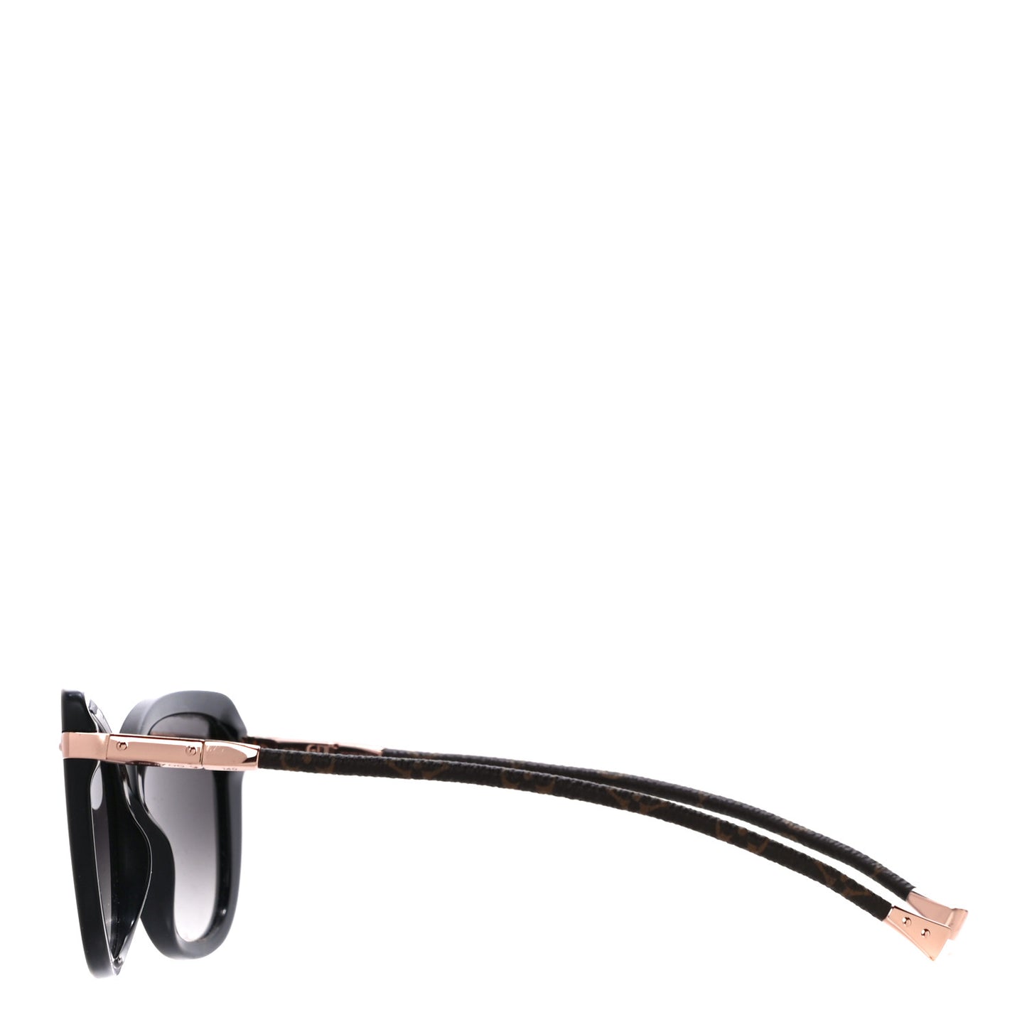Monogram Acetate Charlotte Sunglasses Z0781W Black
