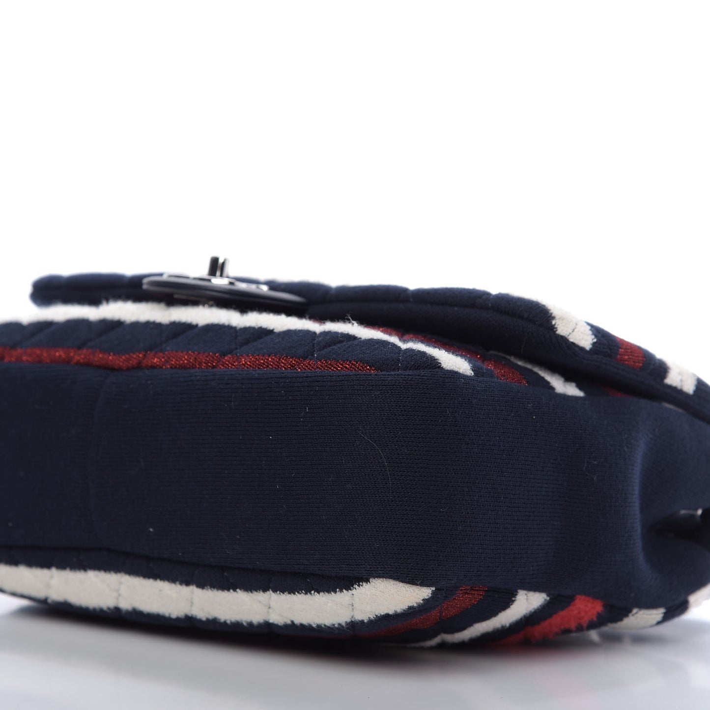 Jersey Felt Quilted Flap Red White Blue