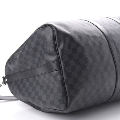 Louis Vuitton Damier Graphite Keepall Bandouliere 55 5 of 11