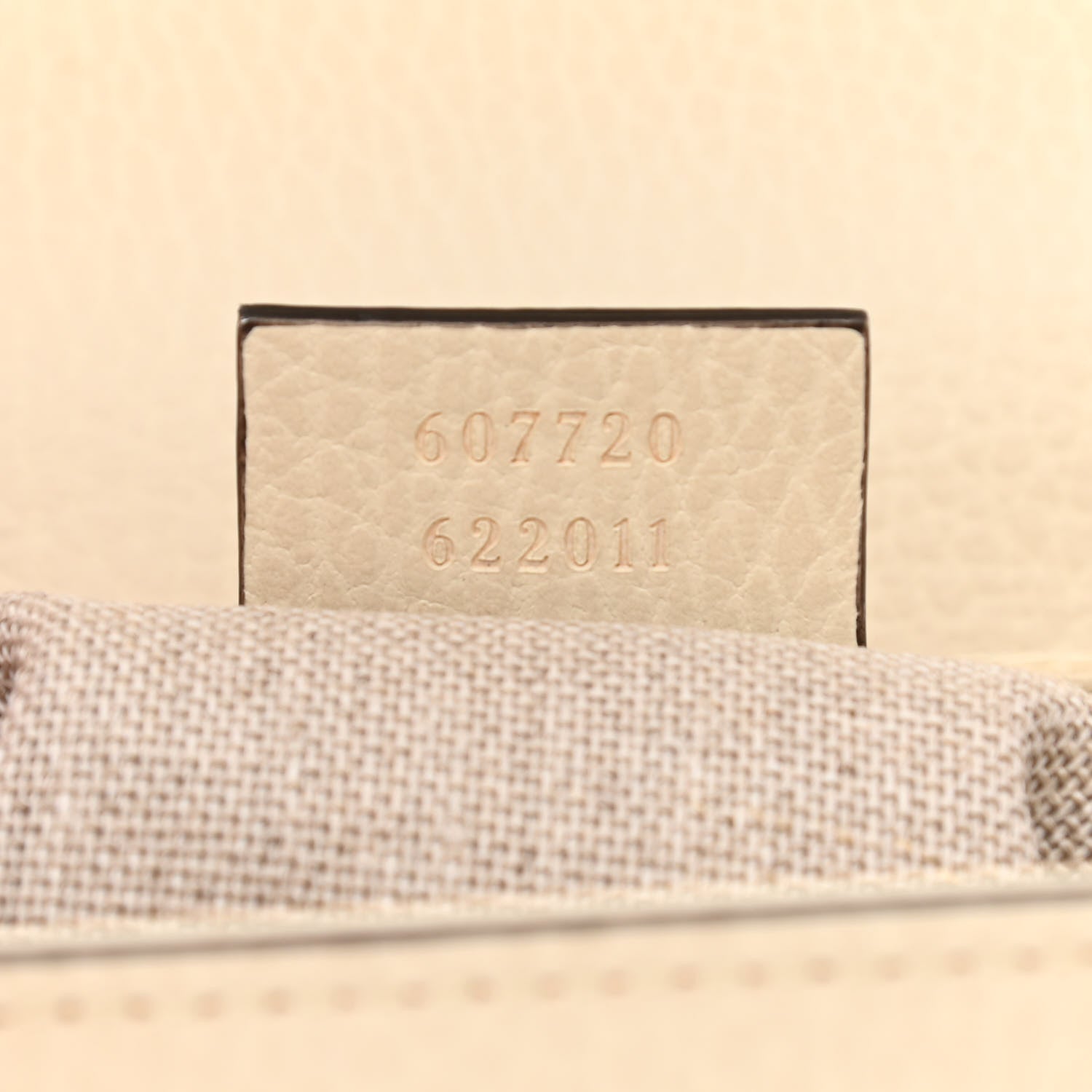 Gucci Dollar Calfskin Interlocking G Crossbody Bag Mystic White 7 of 10