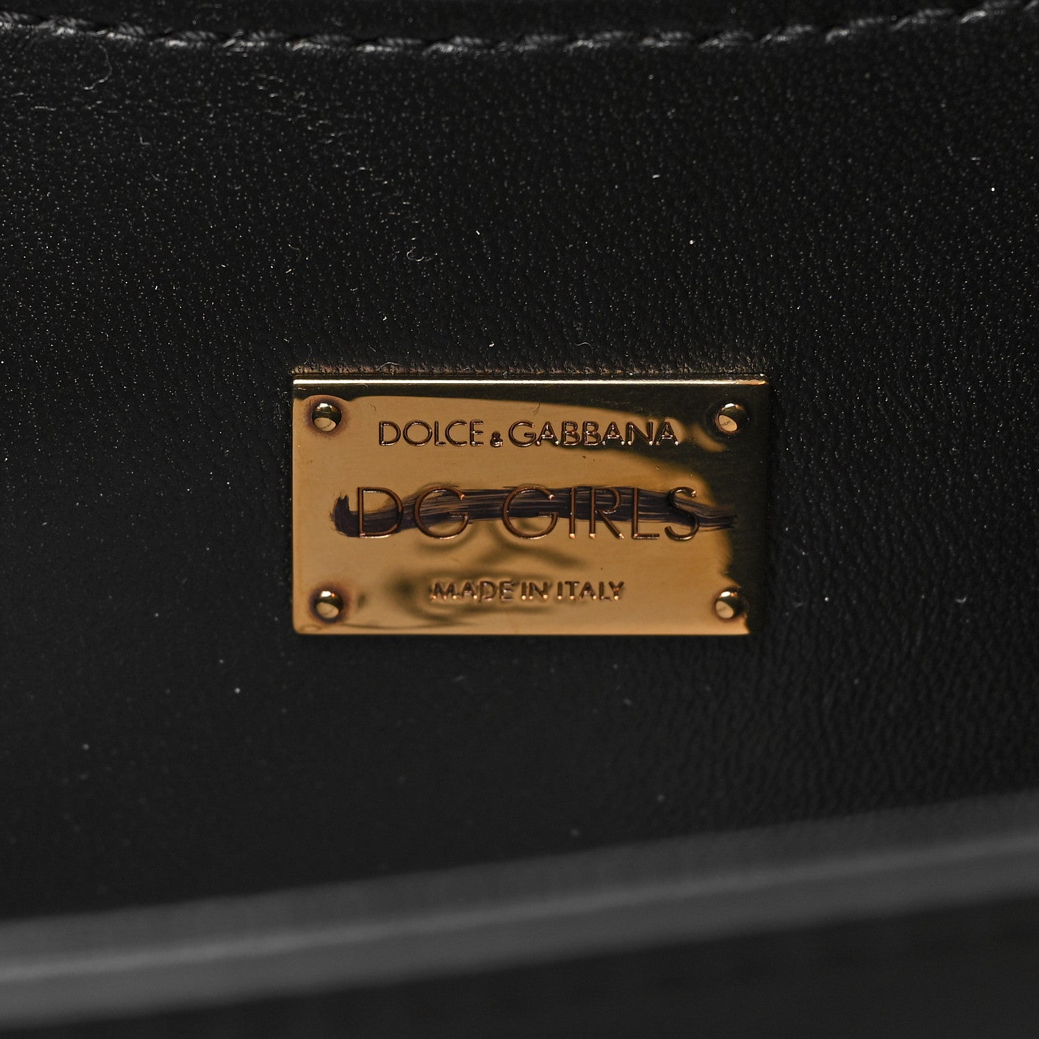 Dolce & Gabbana Nappa DG Girls Shoulder Bag Black 6 of 10