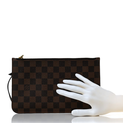Louis Vuitton Damier Ebene Neverfull MM GM Pochette 2 of 6