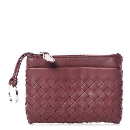 Bottega Veneta Nappa Intrecciato Key Holder Barolo 1 of 7