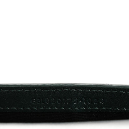 Saint Laurent Vernice Diamond Monogram Phone Holder Crossbody Fir Leaf 7 of 10