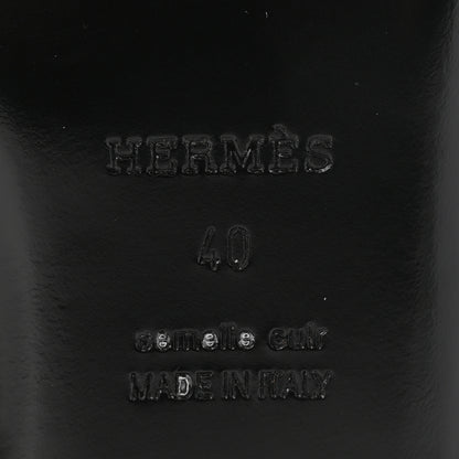 Hermes Heritage Calfskin Oz Mules 40 Naturel 6 of 11