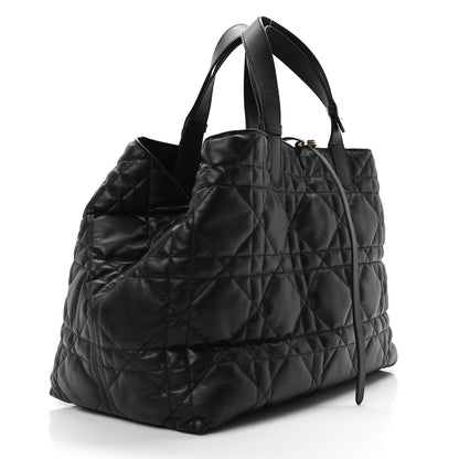 Christian Dior Calfskin Macrocannage Large Toujours Black 3 of 10