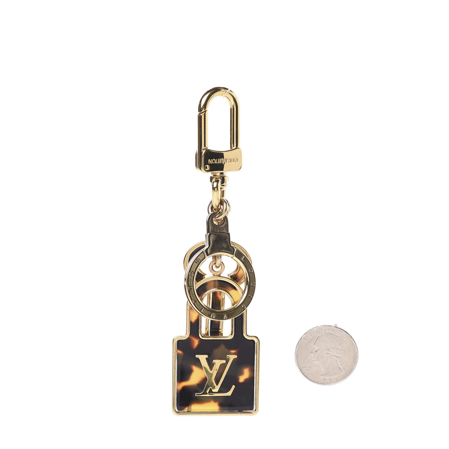 Louis Vuitton Acetate Confidence Bag Charm Key Holder 2 of 2