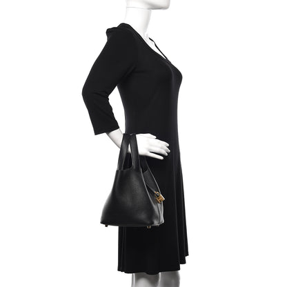 Hermes Taurillon Clemence Picotin Lock 18 PM Black 2 of 11