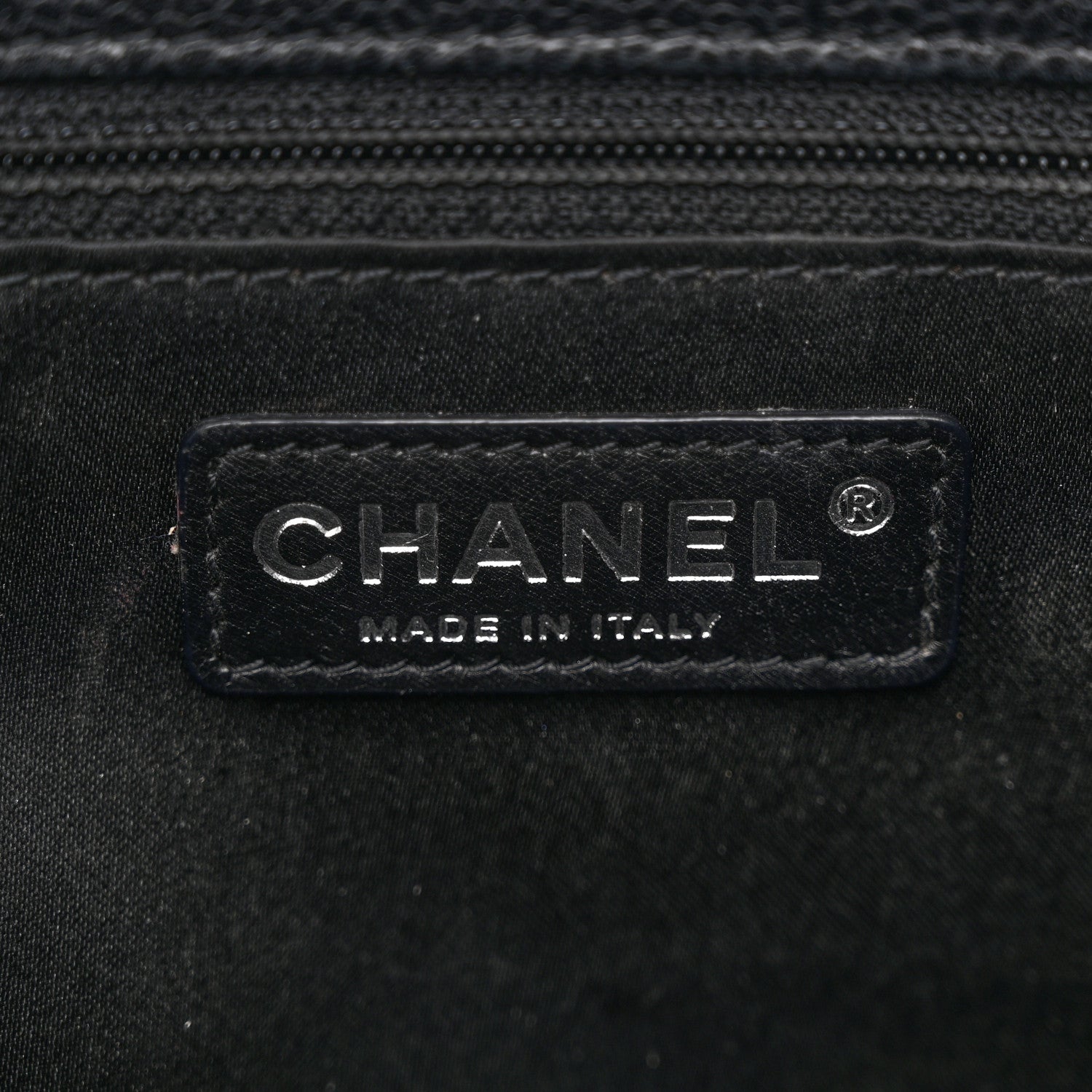 Chanel Caviar Quilted Grand Shopping Tote GST Black 6 of 20