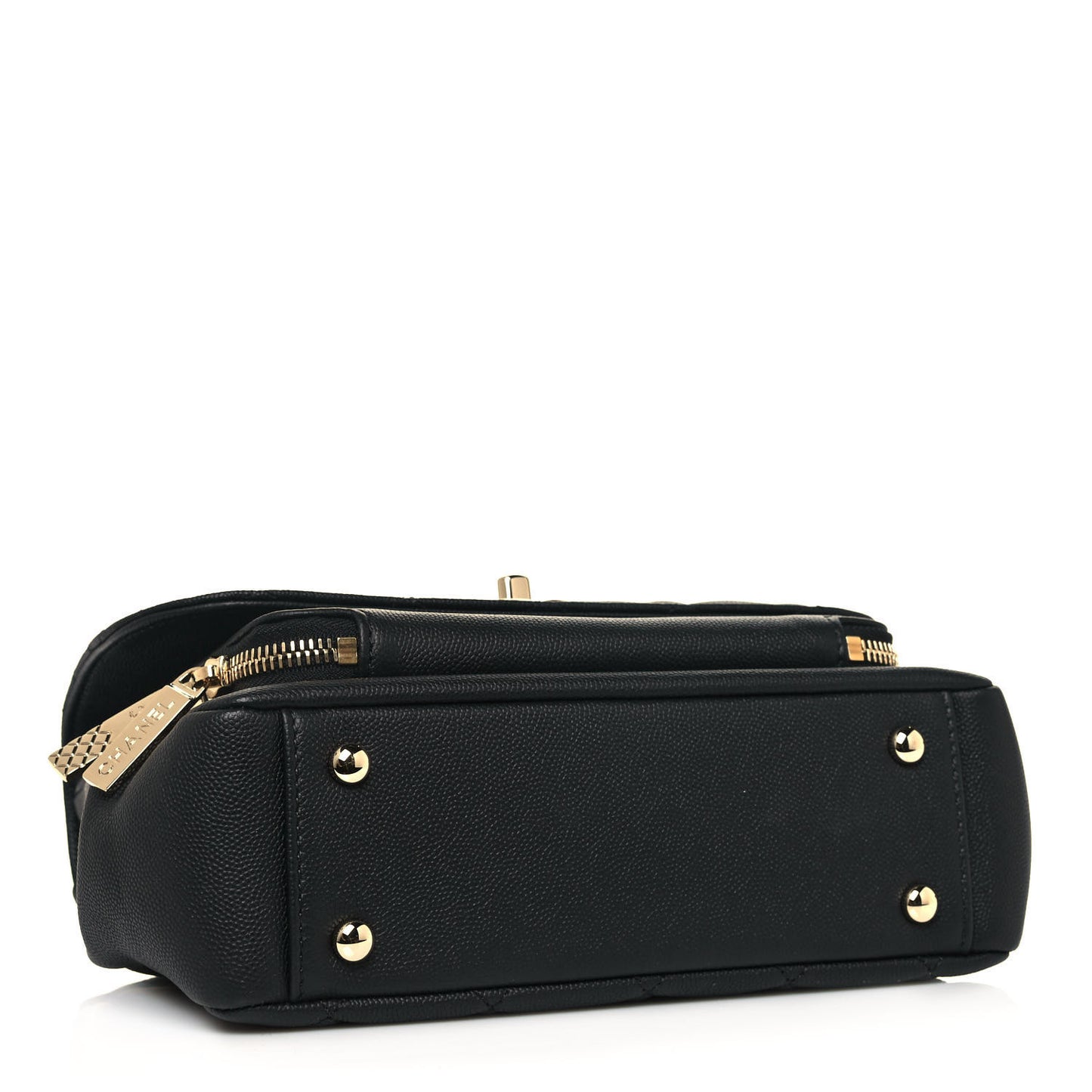 Caviar Quilted Medium Business Affinity Flap Black