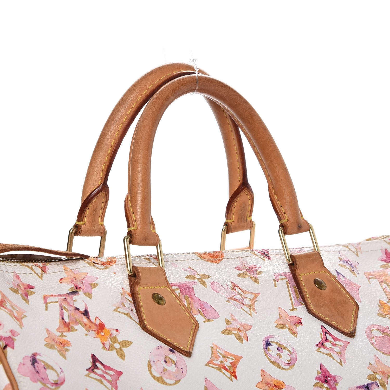 Louis Vuitton Watercolor Aquarelle Speedy 35 White 15 of 19