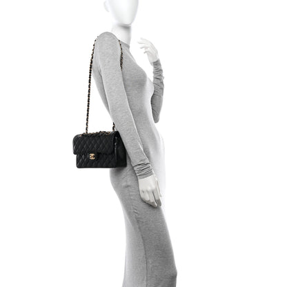 Chanel Caviar Quilted Small Double Flap Black 2 of 11