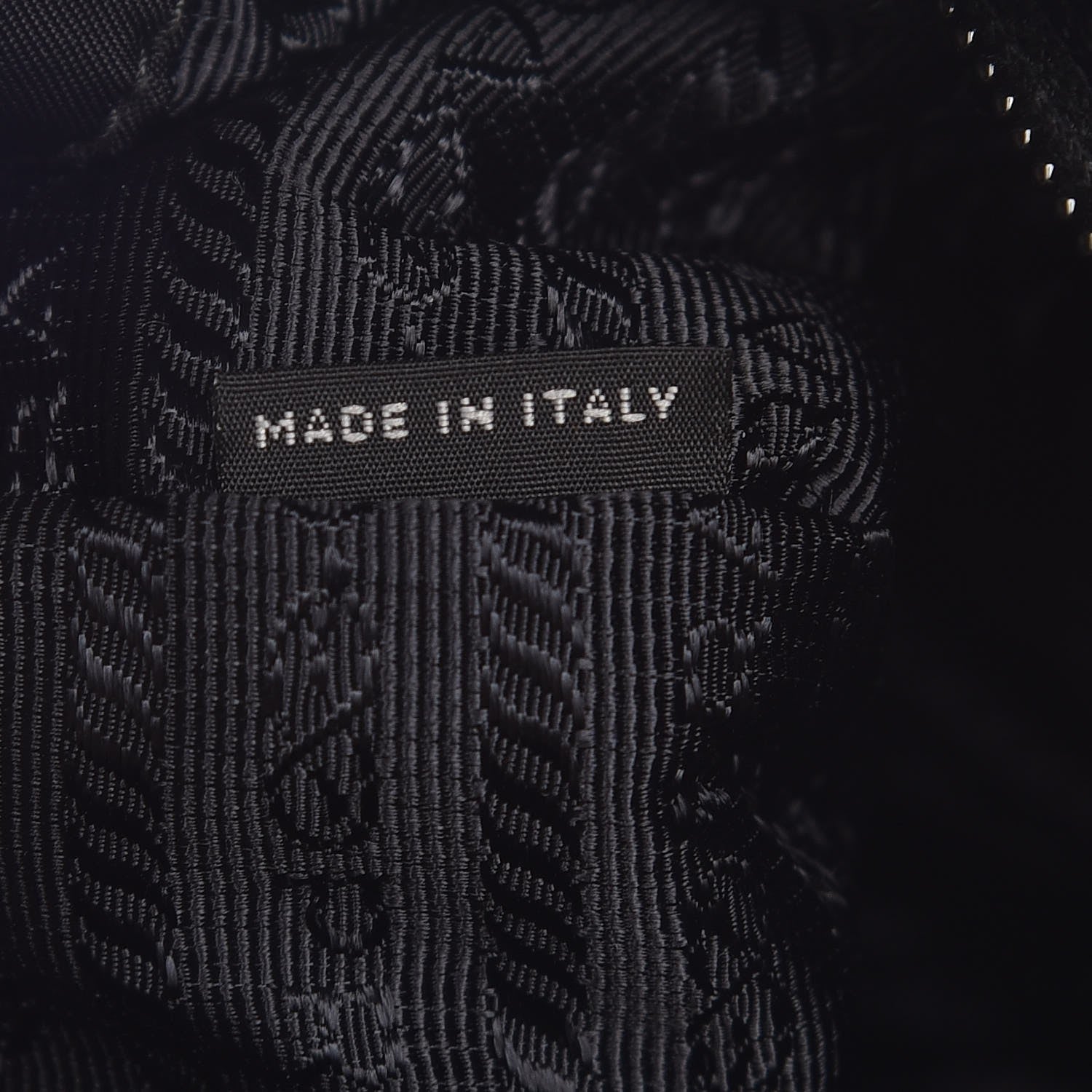 Prada Nylon New Vela Studded Backpack Black Fuoco 7 of 8
