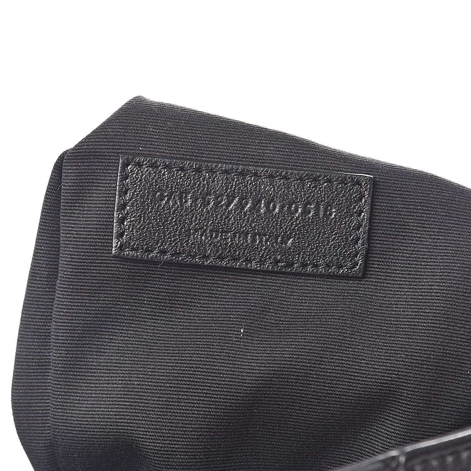 Saint Laurent Lambskin Patchwork Monogram Large Jamie Black 8 of 15