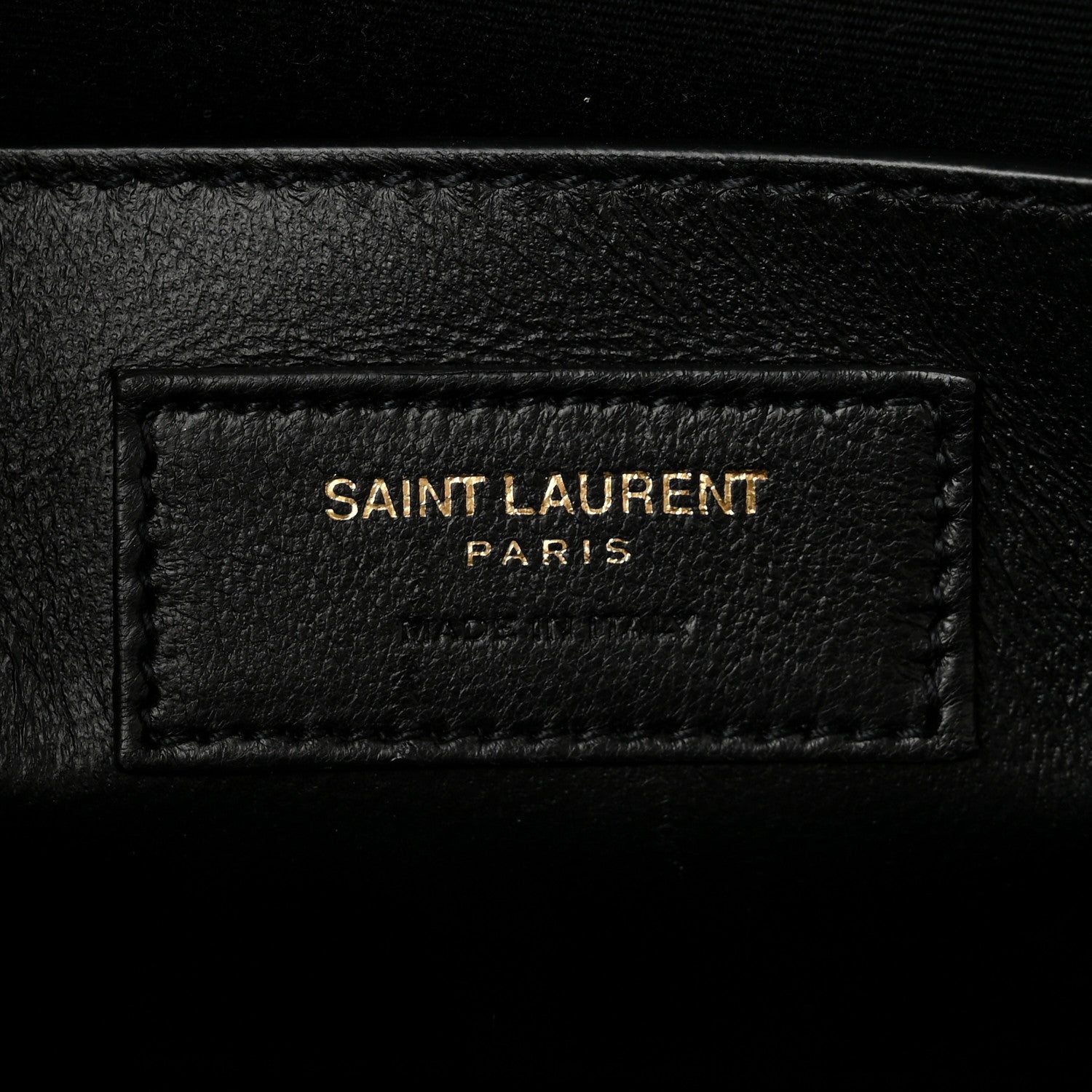 Saint Laurent Canvas Calfskin Medium Uptown Tote Brown 6 of 10