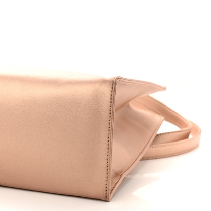Telfar Metallic Vegan Leather Medium Shopping Bag Copper 10 of 11
