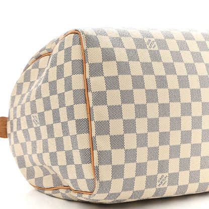 Louis Vuitton Damier Azur Speedy 35 8 of 10