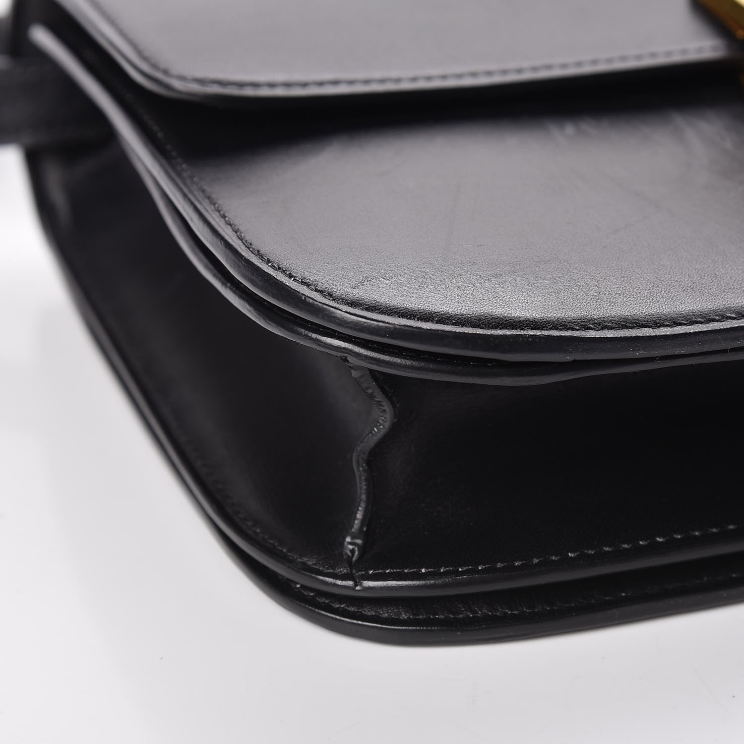 Celine Box Calfskin Medium Classic Box Flap Bag Black 5 of 18