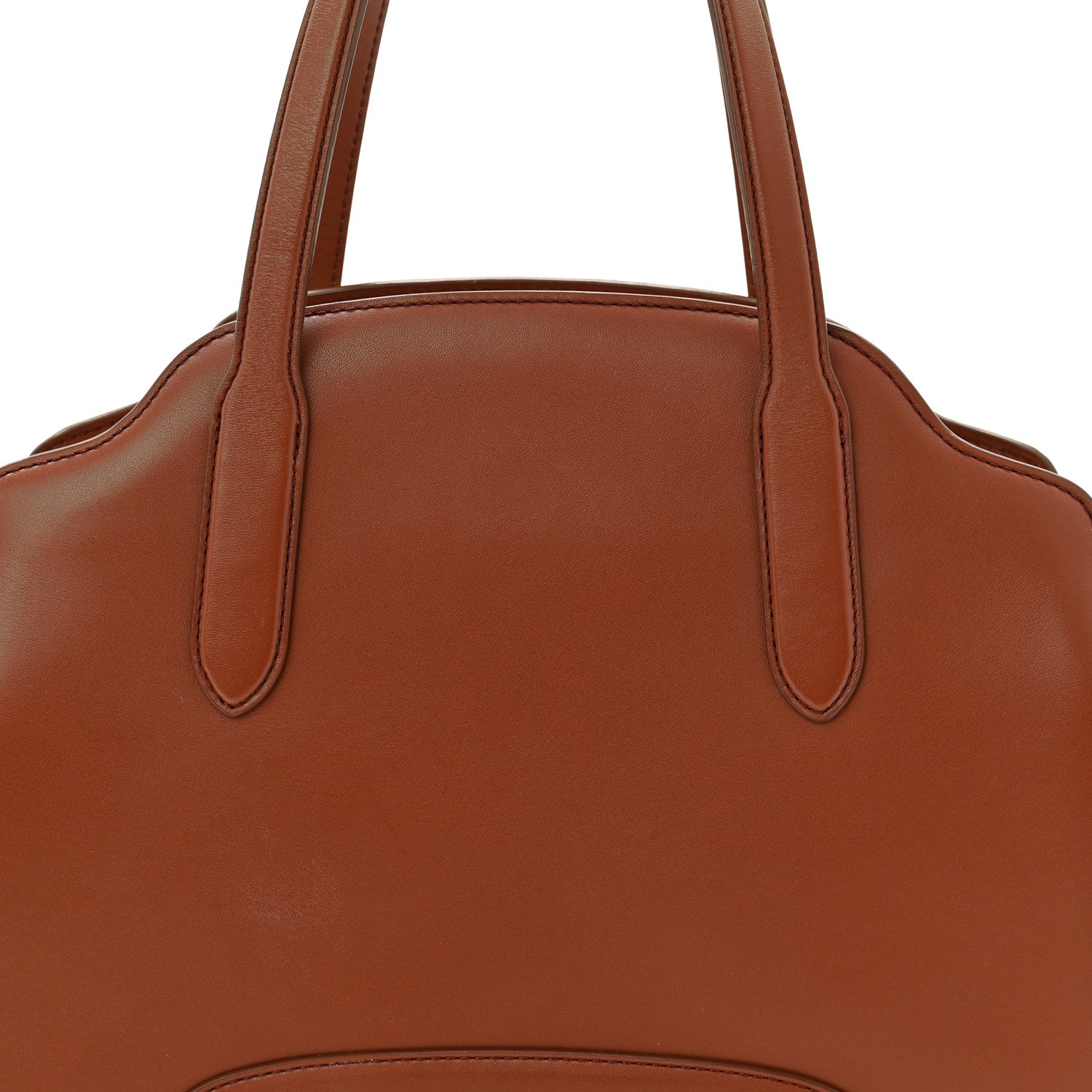 Loro Piana Smooth Calfskin Medium Sesia Kummel 7 of 9
