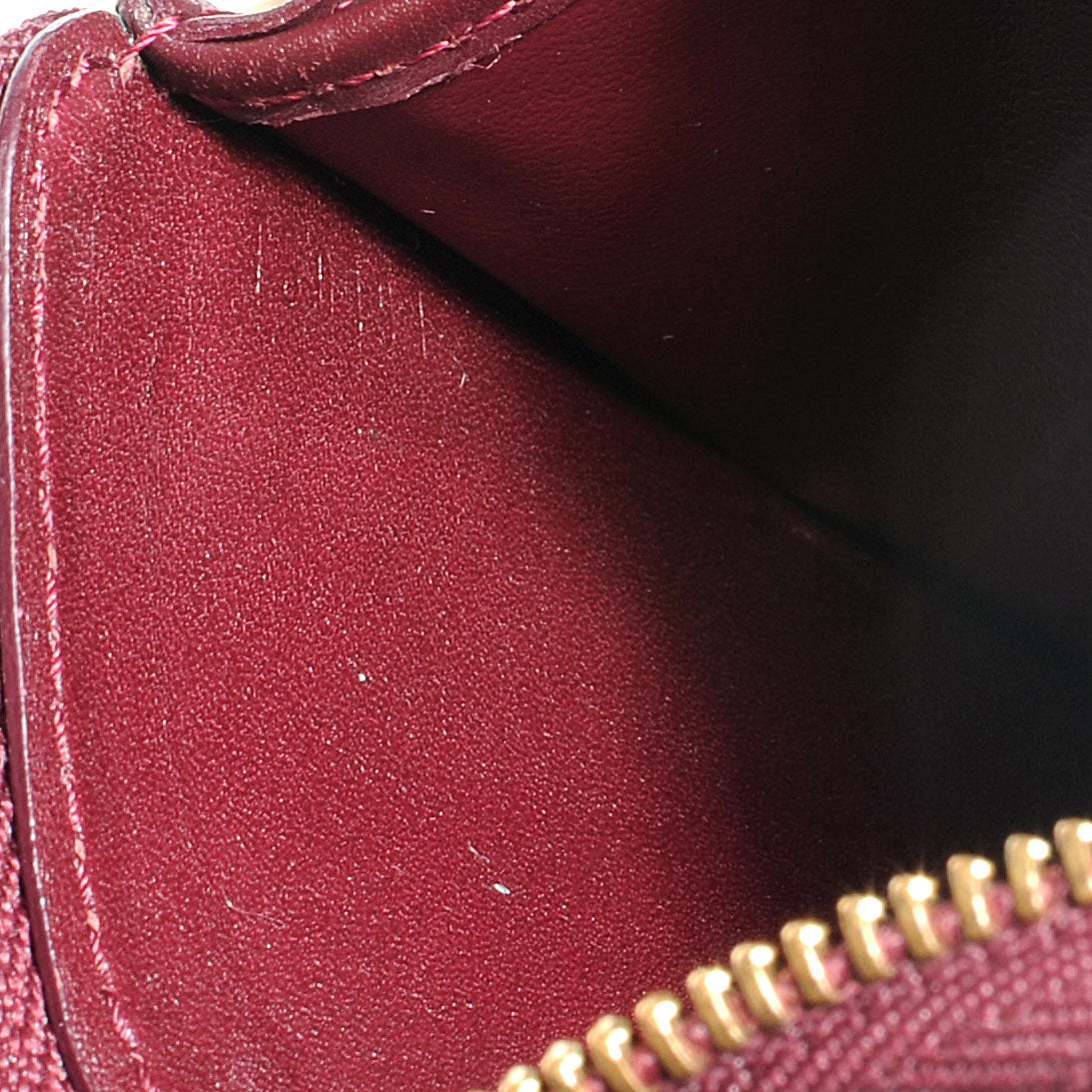 Vernis Zippy Coin Purse Wallet Rouge Fauviste