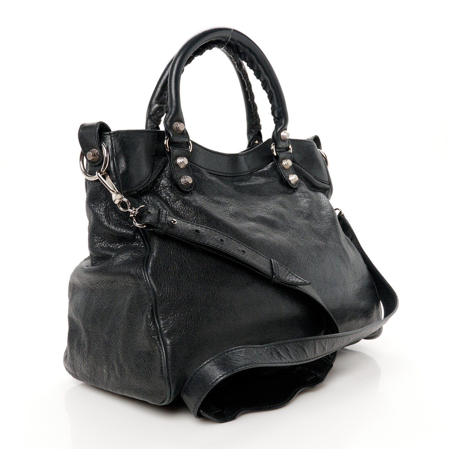 Balenciaga Agneau Giant 12 Silver Hardware Velo Black 4 of 12