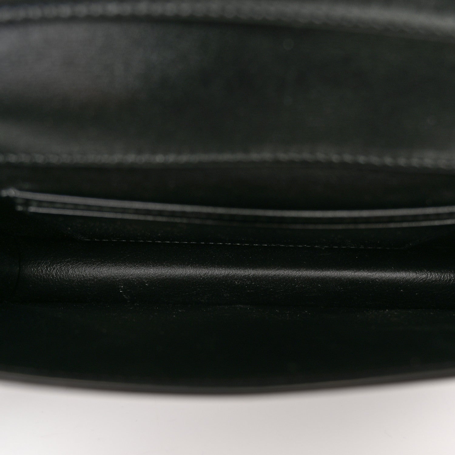 Saint Laurent Smooth Calfskin Monogram Crossbody Bag Black 5 of 10