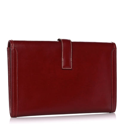 Hermes Box Jige PM Clutch Rouge H 3 of 14