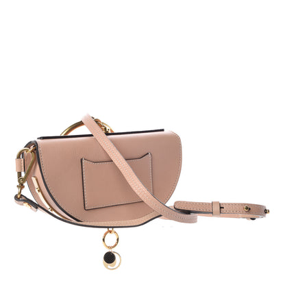 Chloe Calfskin Small Nile Bracelet Minaudiere Bag Biscotti Beige 3 of 7